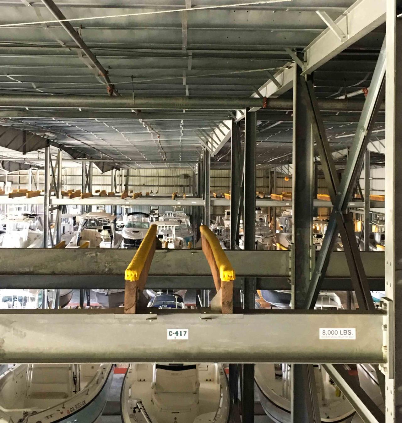 Dry Storage Racks Premier Full Service Marina DG1113