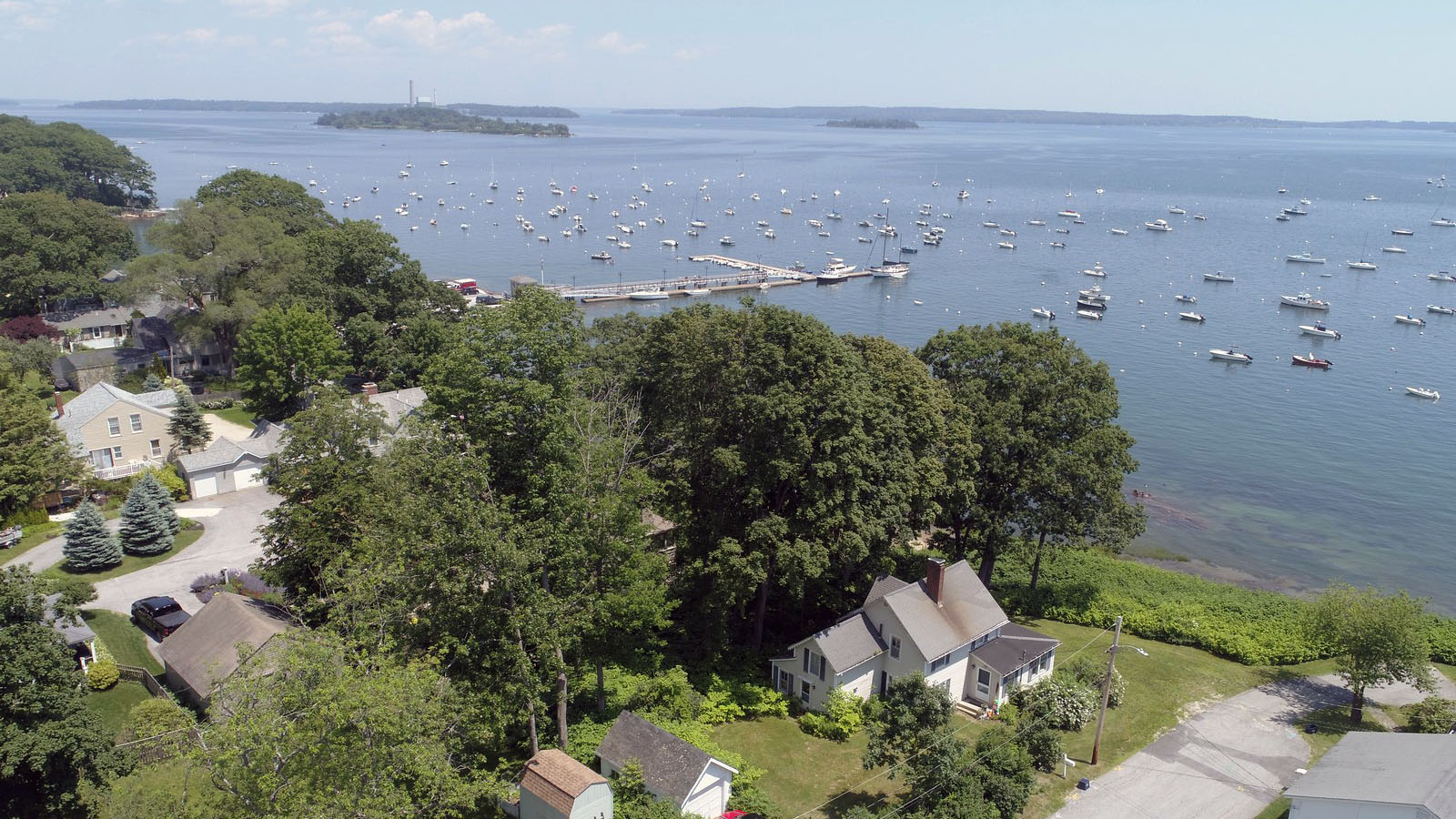 Falmouth Town Landing Neighborhood Waterfront Home AP19052