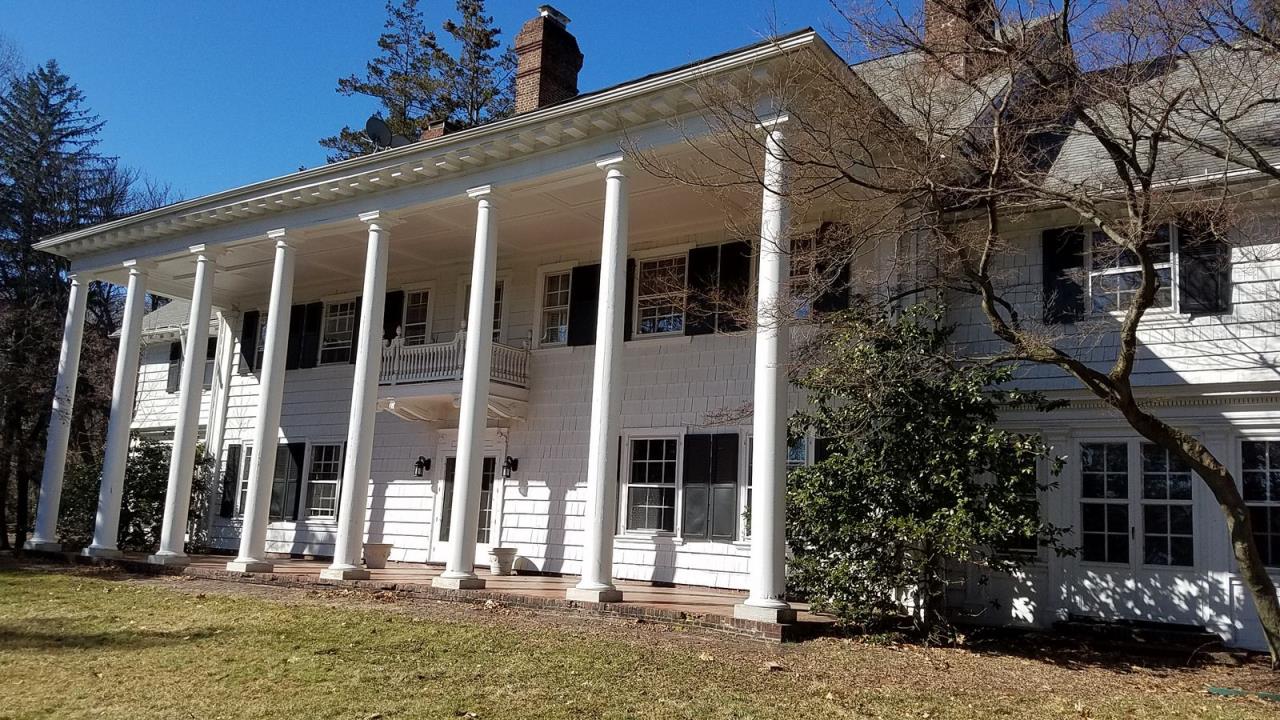 SOLD at auction Historic Mansion in Llewellyn Park West Orange, NJ