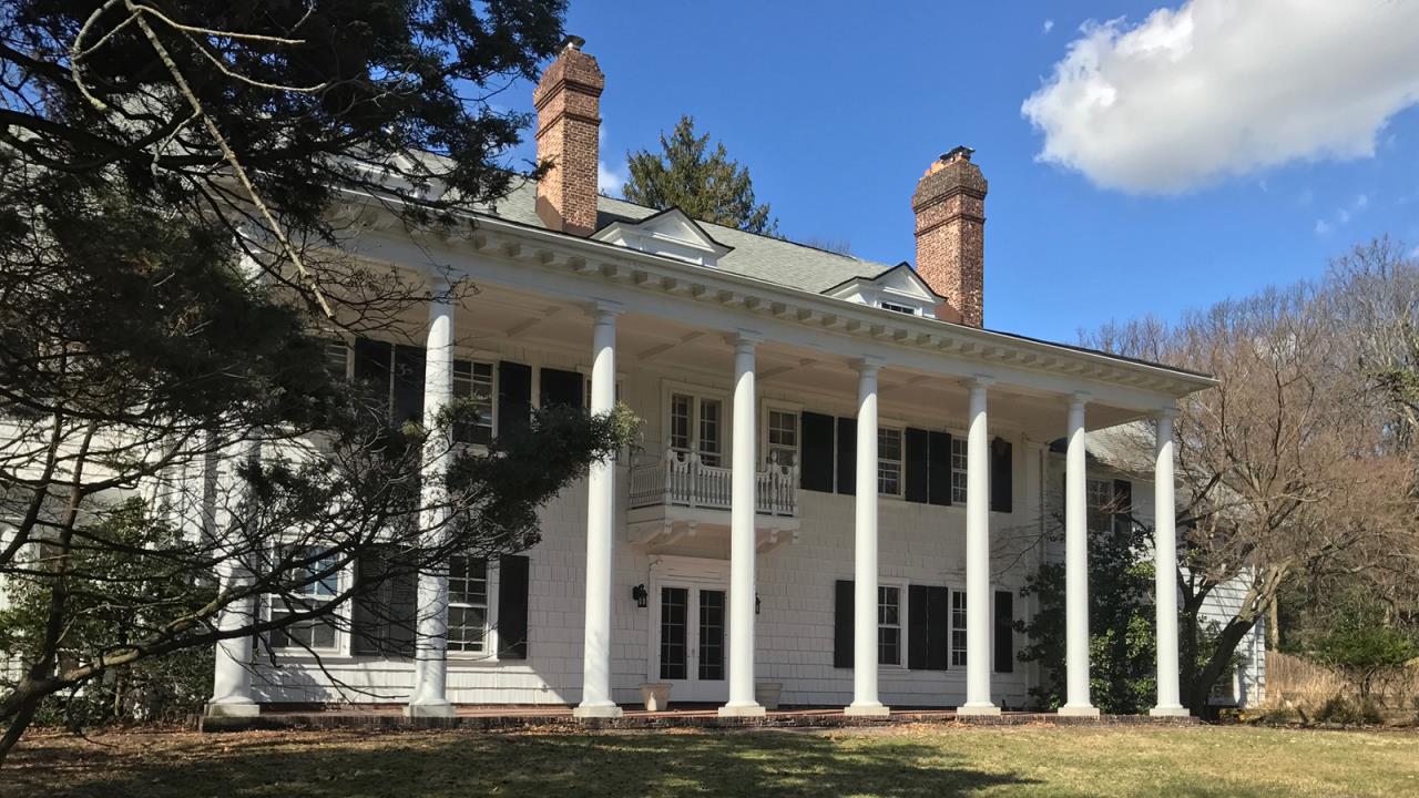 SOLD at auction Historic Mansion in Llewellyn Park West Orange, NJ