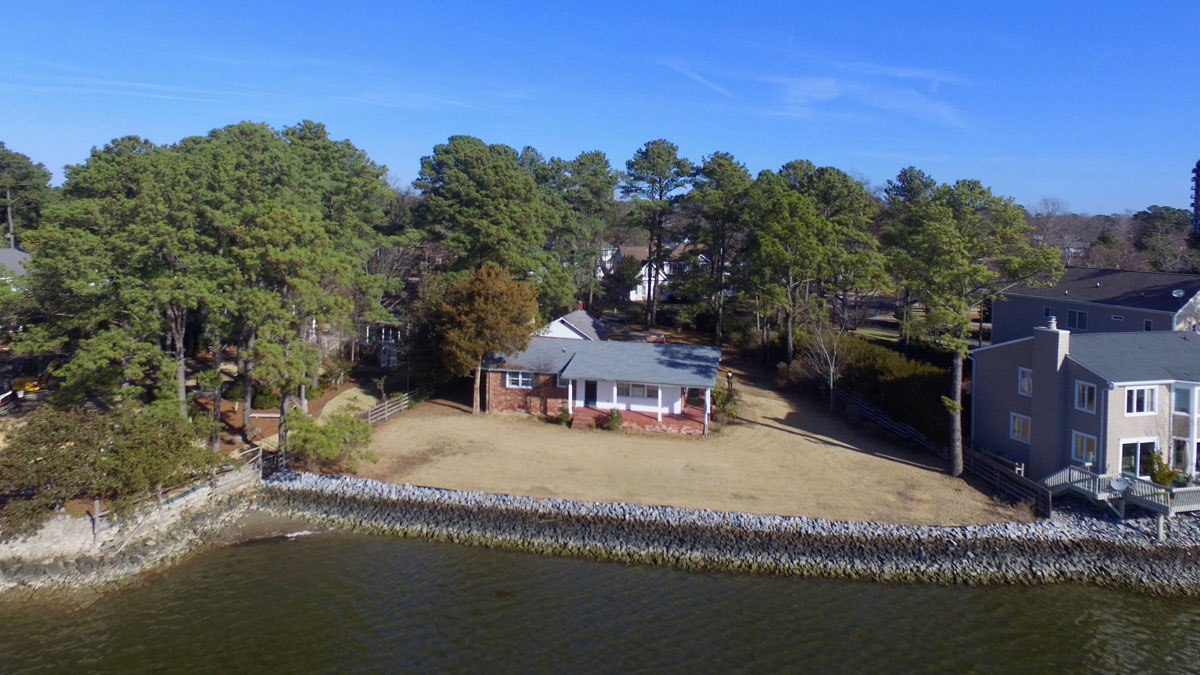 SOLD at auction Estate Sale Waterfront Lot and Home on the