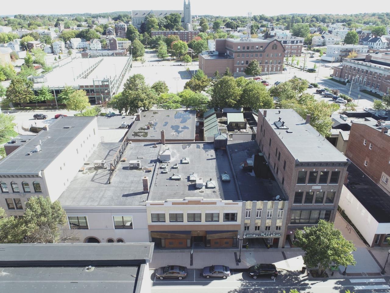 SOLD at auction Downtown TwoLevel Office Building Lewiston, ME