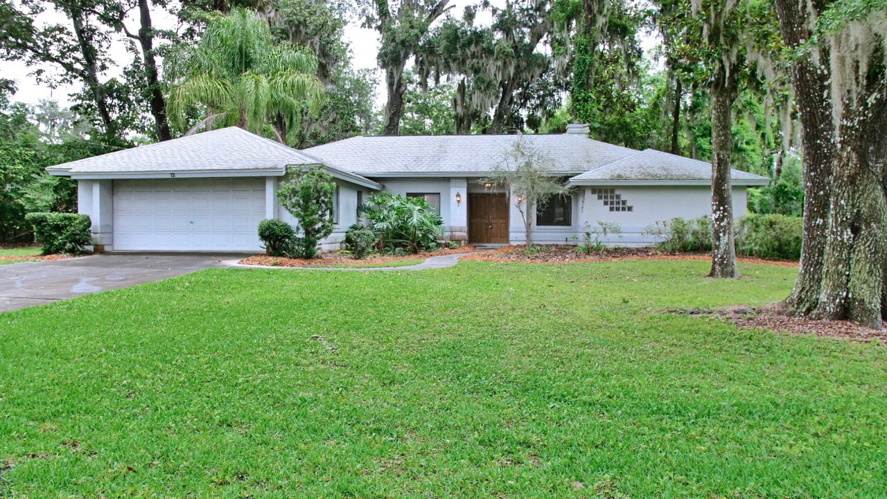 SOLD at auction Woodfields 3BR/2BA on .47+/ Acre Ocala, FL
