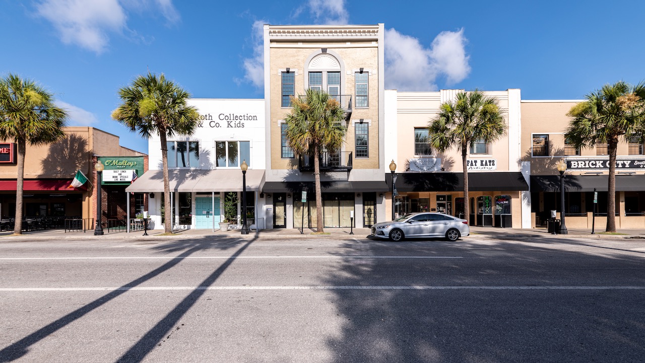 SOLD at auction Landmark Building on Historic Downtown Square Ocala, FL