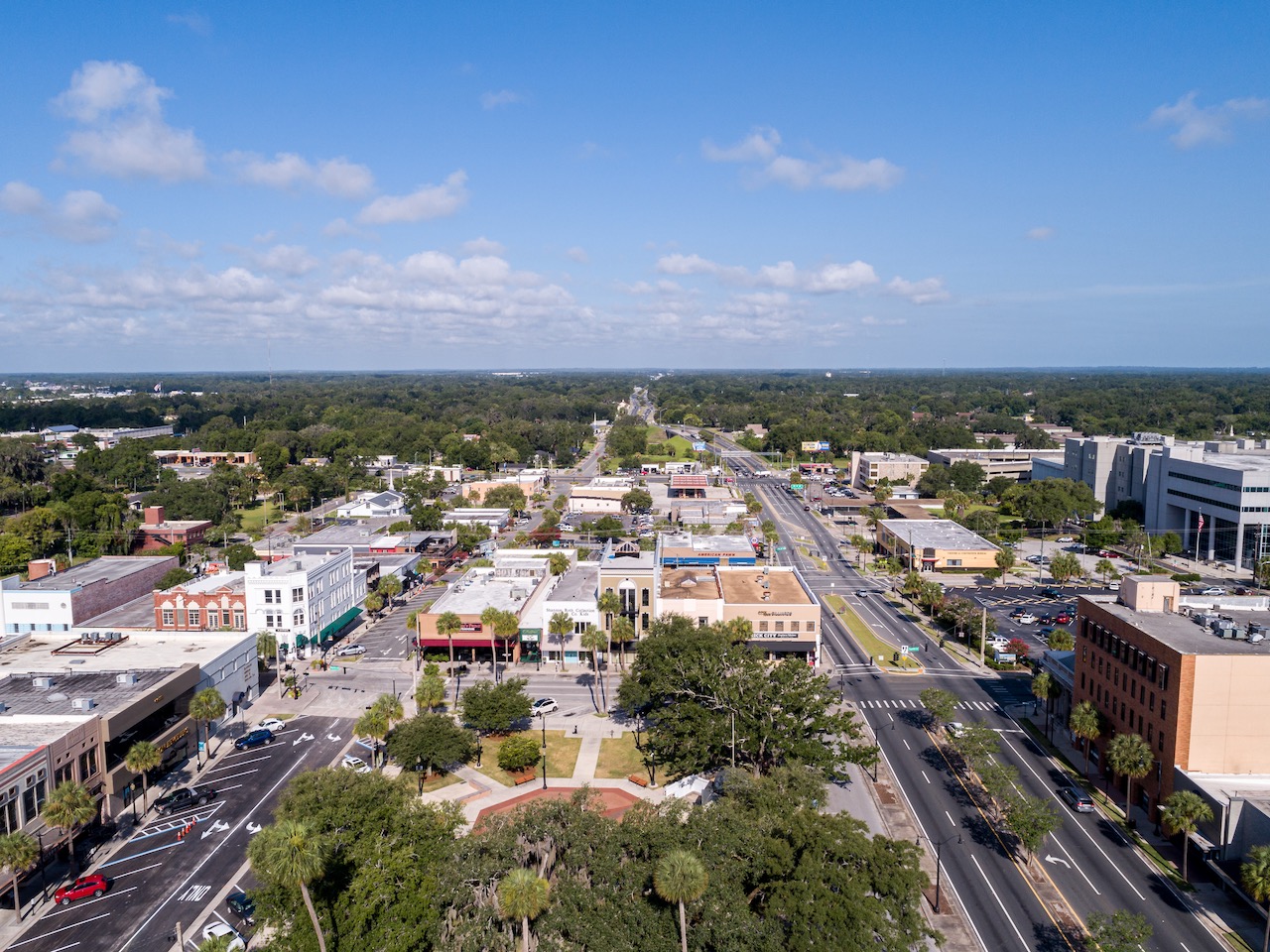SOLD at auction Landmark Building on Historic Downtown Square Ocala, FL