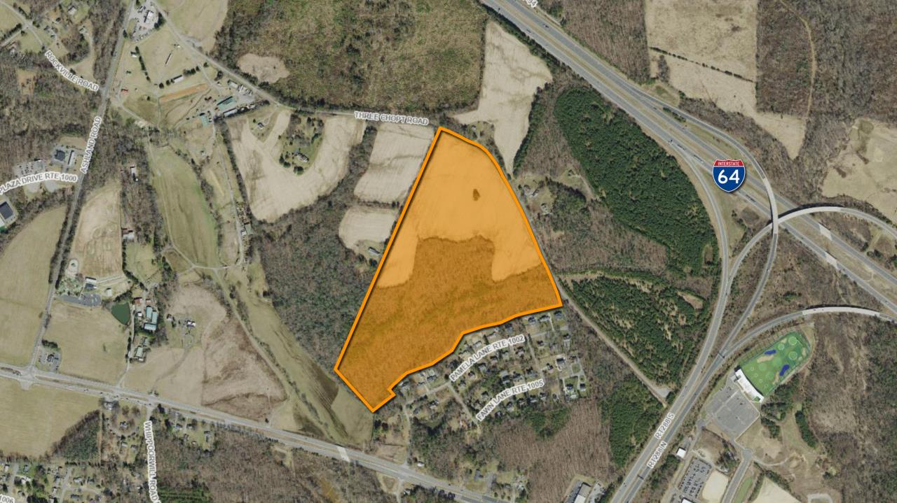SOLD at auction Goochland/Centerville 62.7+ AC Prime Dev Land