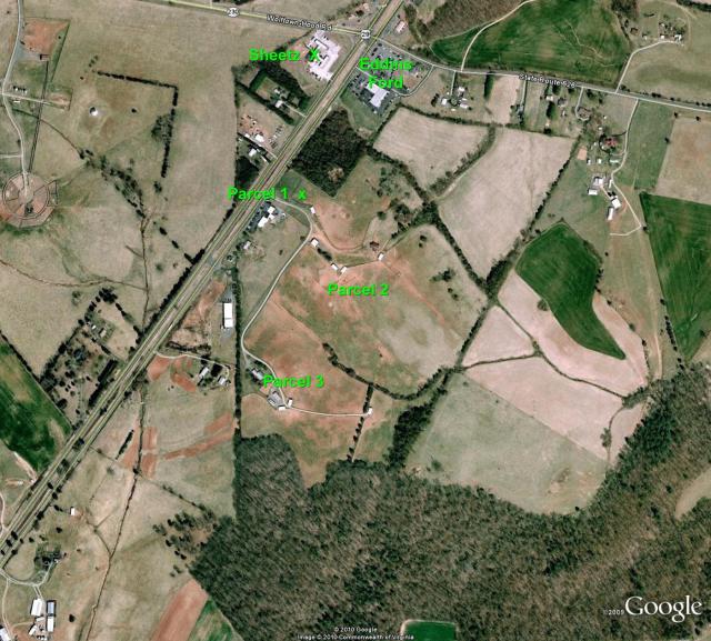 SOLD at auction FORECLOSURE AUCTION 115+/ Acres on Rt 29 in Madison