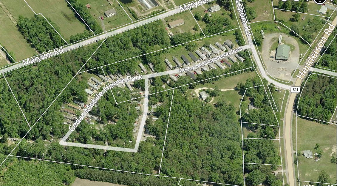 SOLD at auction Foreclosure Mobile Home Parks on 42+ Acres Marydel, MD