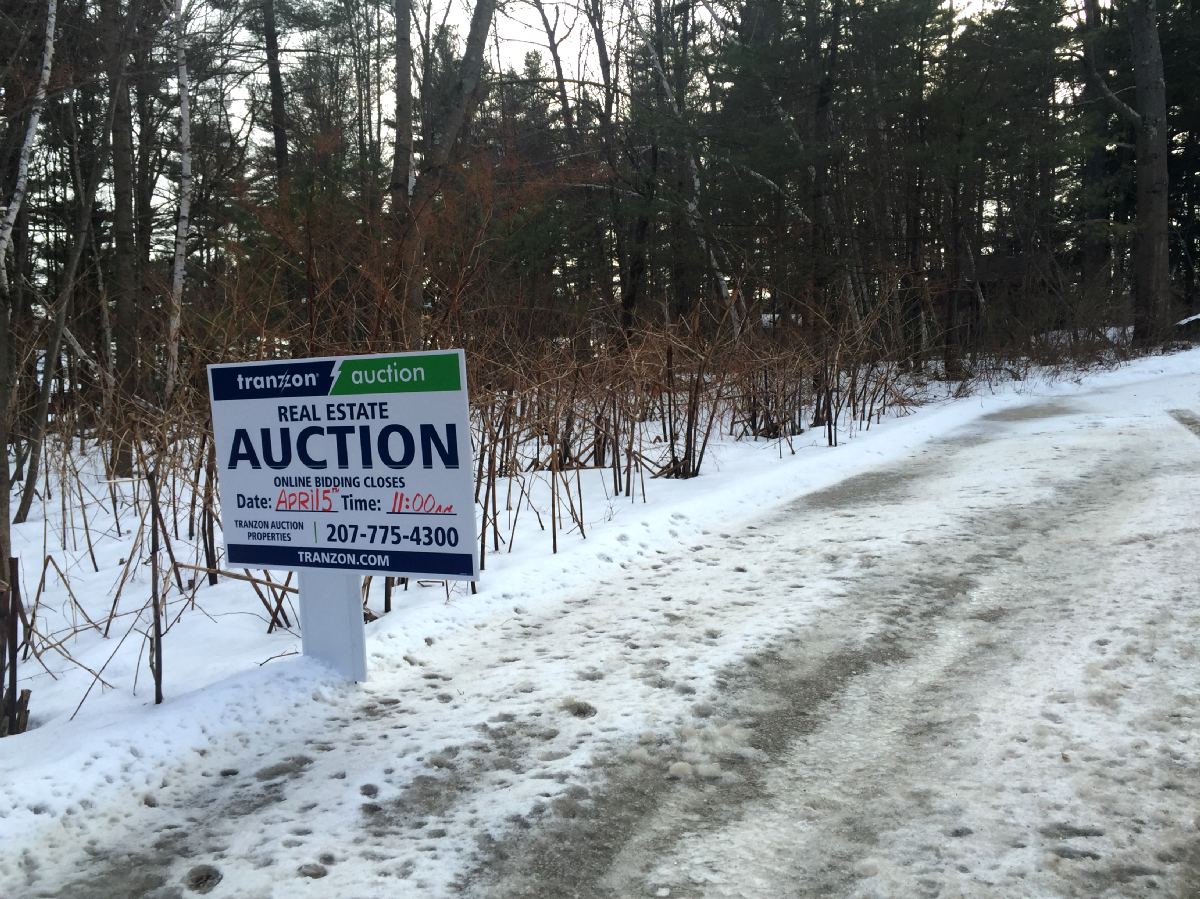 SOLD at auction Land Near Taylor Pond Auburn, ME