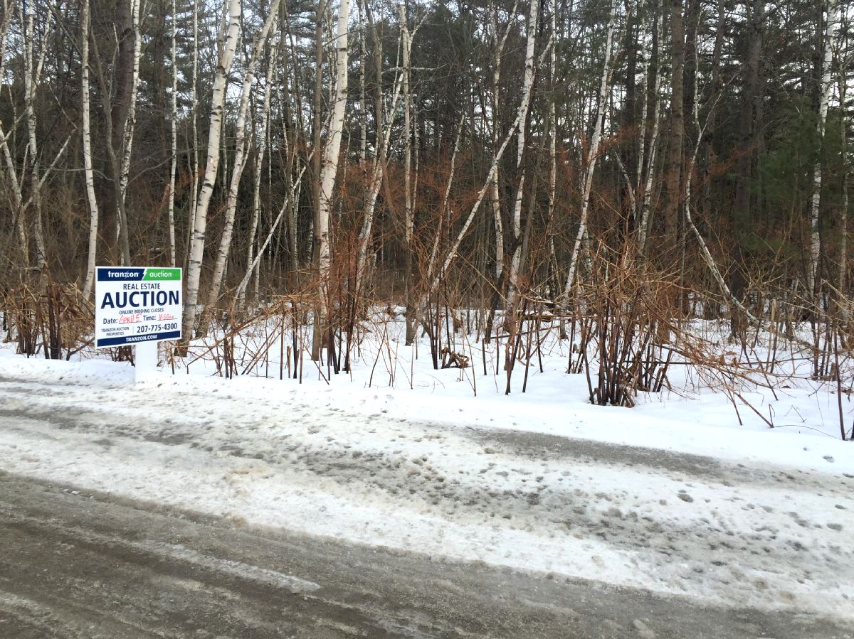 SOLD at auction Land Near Taylor Pond Auburn, ME