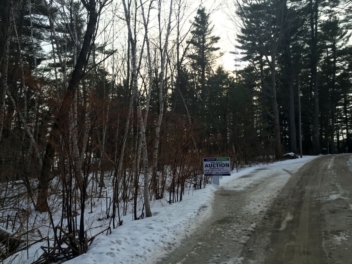 SOLD at auction Land Near Taylor Pond Auburn, ME