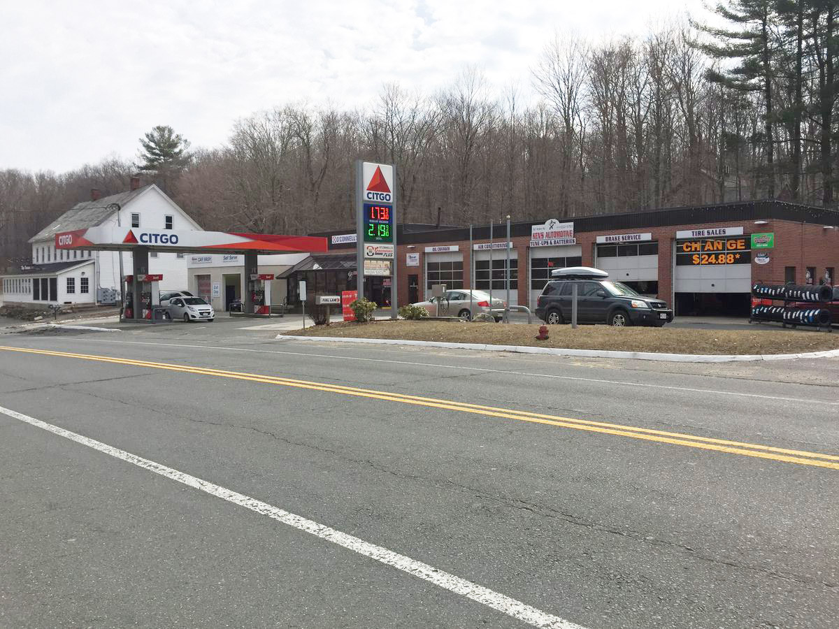 SOLD at auction CStore/Car Wash/Gas/Service Station Wilbraham, MA