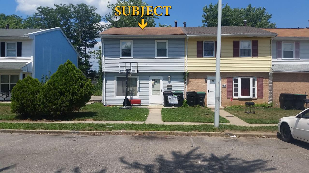 SOLD at auction Bank Owned Townhouse Winslow Township, NJ