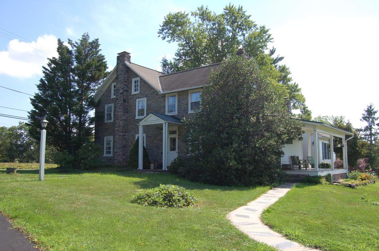 SOLD at auction Charming Stone Farm House on 75 acres. Telford, PA