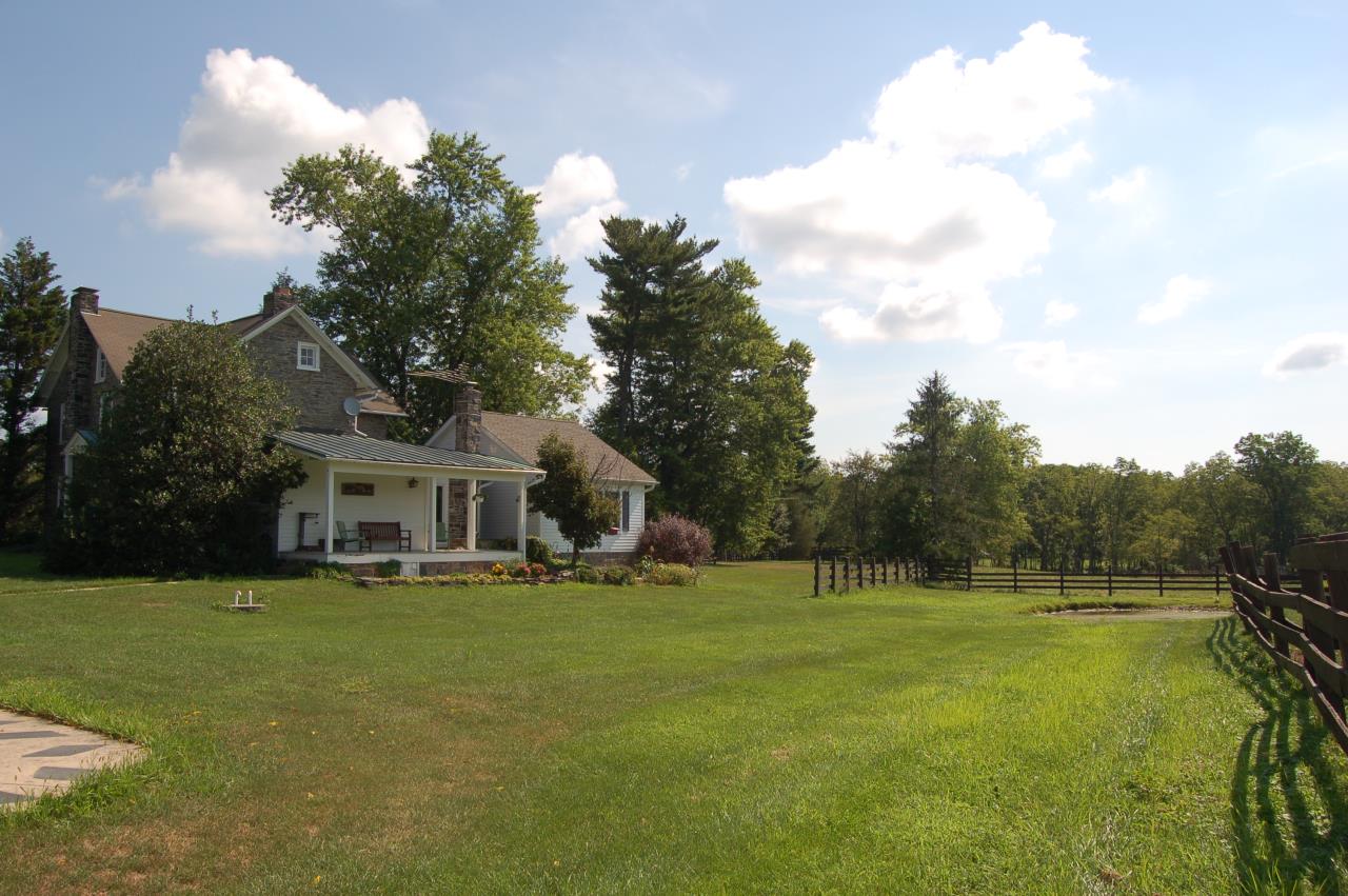 SOLD at auction Charming Stone Farm House on 75 acres. Telford, PA