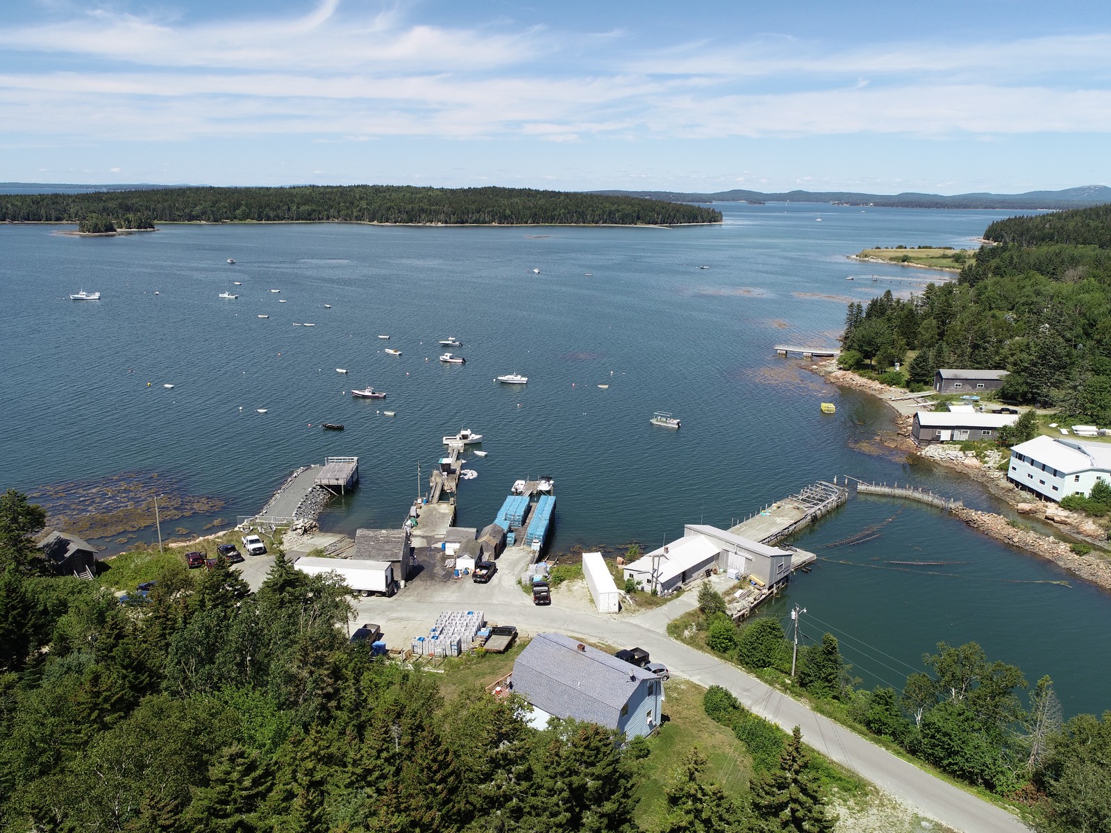 Bunkers Cove Waterfront Wharf, Pier & Pound + Single Family AP202035