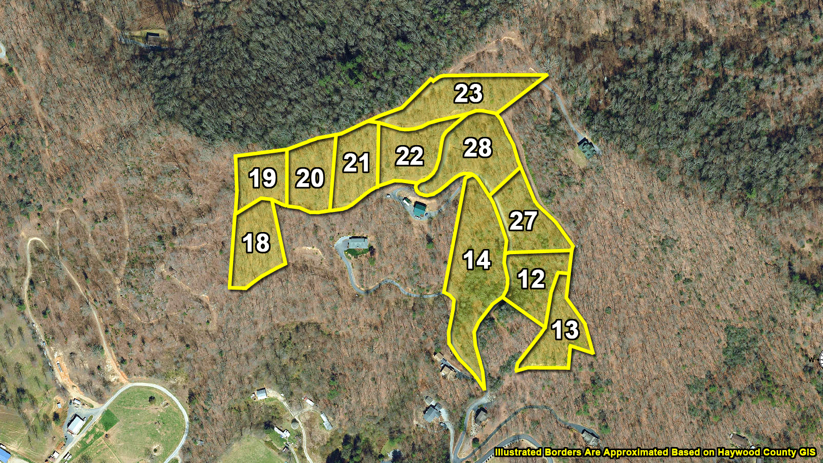 Haywood County Nc Gis Developer Liquidation - 11 Mountain Getaway Lots | Fx4700