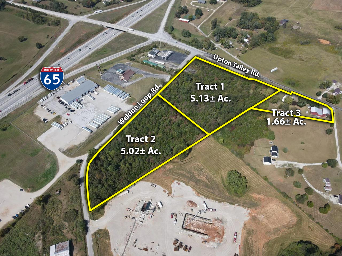 11.81± Acres of I-2 Heavy Ind. Land Plus Brick Home